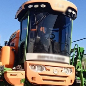 Монтаж терминала на опрыскиватель imperador