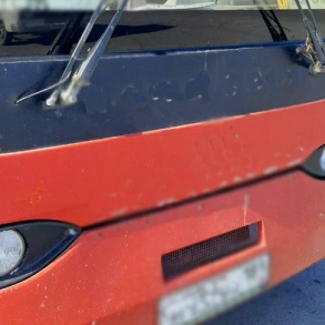 Монтаж терминала АСН на автобус Волжанин